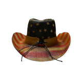 BDC American Flag Cowboy Hat